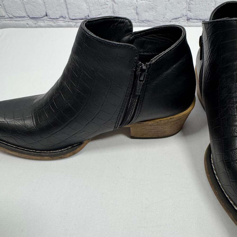 Roper Women's Sofia Caiman Ankle Boots Size 7 - Picture 3 of 6